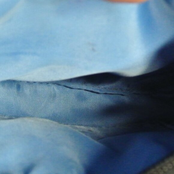 Coach Signature Stitch Black Patent Leather Wristlet Wallet Clutch EUC - Picture 6 of 7